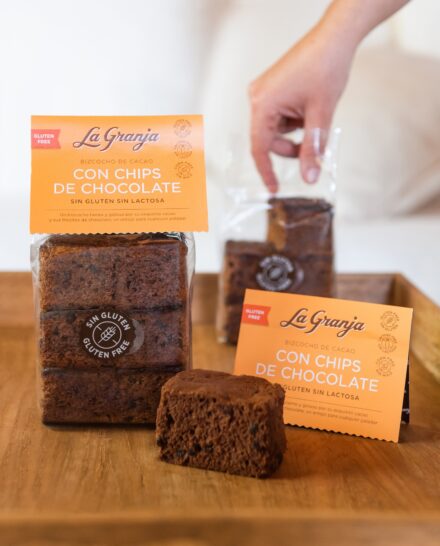 Gâteau génoise spécial à la citrouille et au yuzu, sans gluten et sans lactose 350 g.