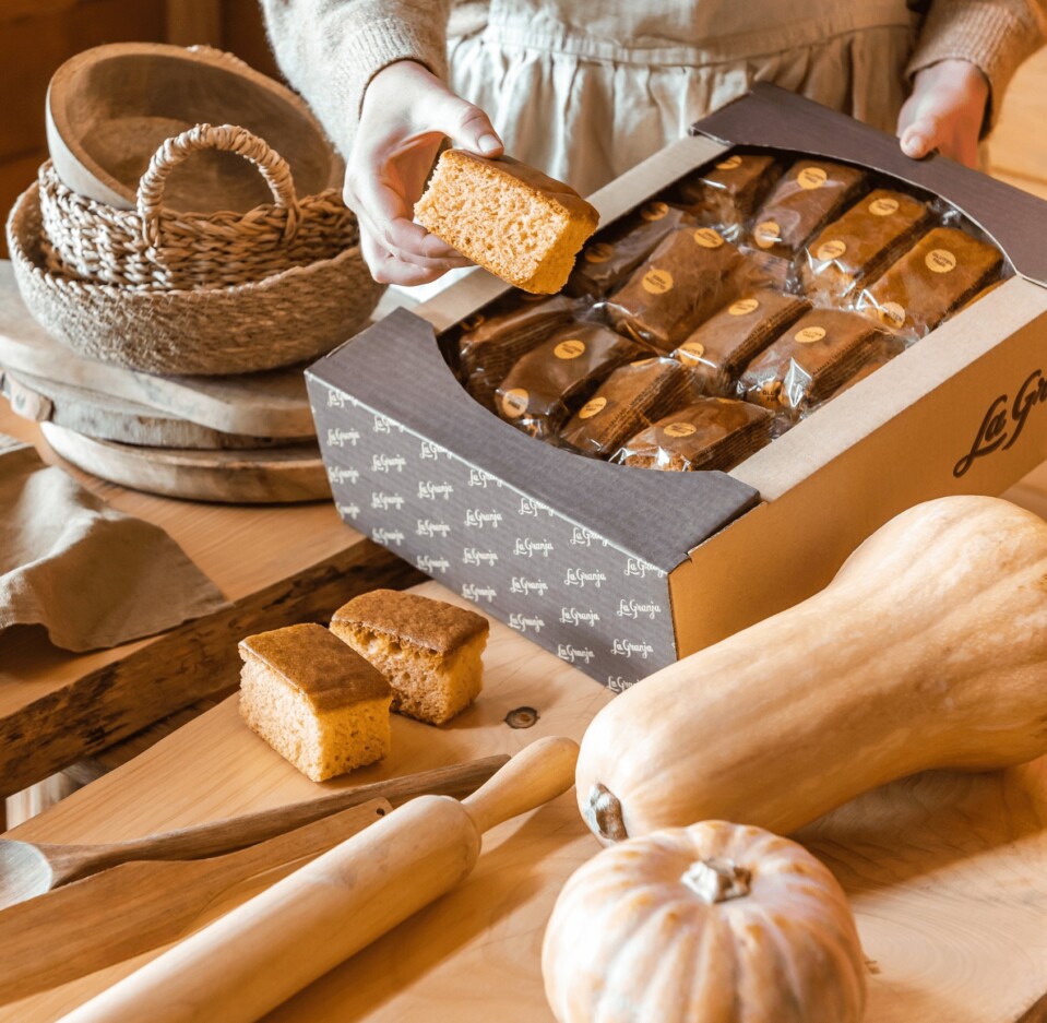 Caixa de pa de pessic especial carbassa i yuzu sense gluten i sense lactosa 30uds