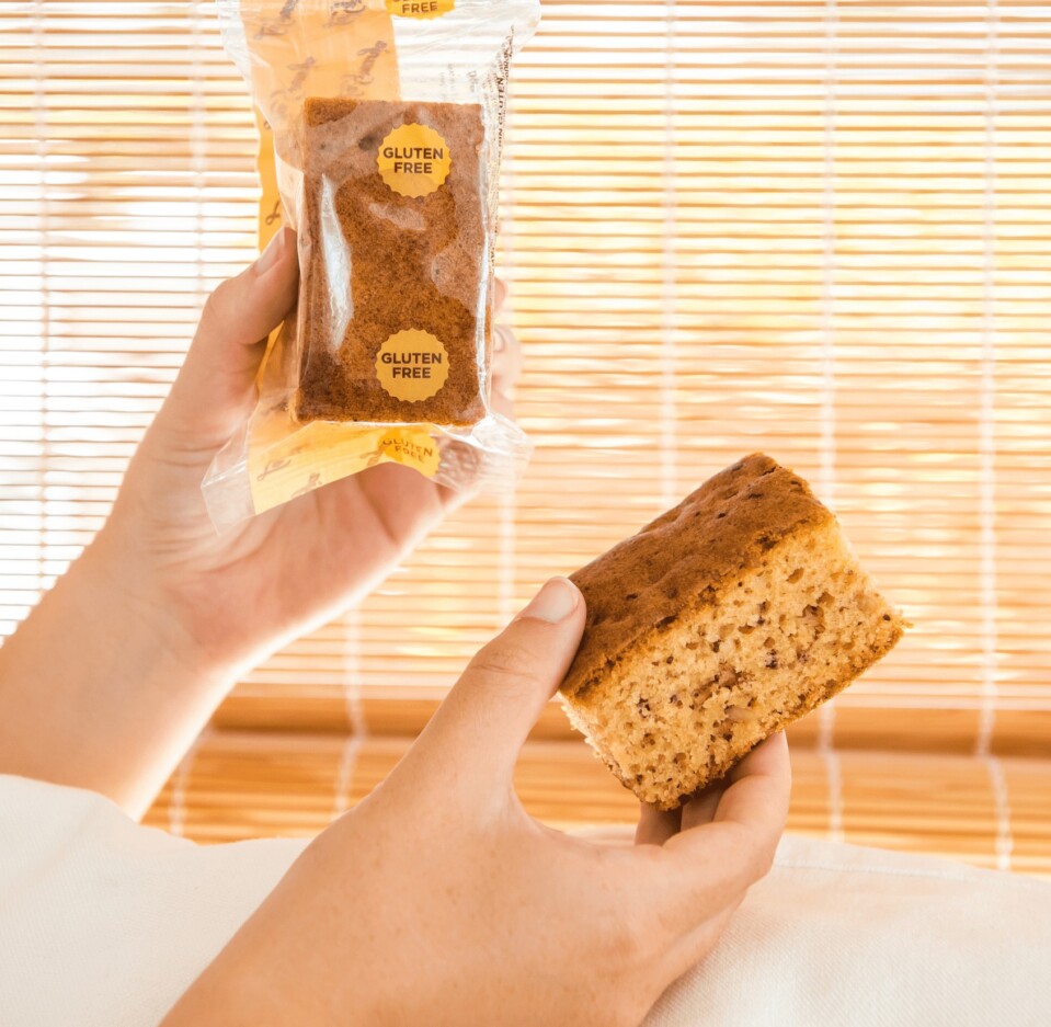 Boîte de gâteau aux carottes sans gluten et lactose 30 unités Boîte de gâteau aux carottes sans gluten et lactose 30 unités