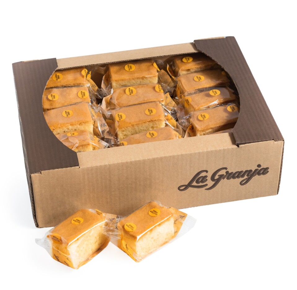 Caixa de pa de pessic tradicional sense gluten, lactosa i sense sucres 30uds