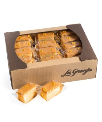 Box of traditional sponge cake, sugar-free, gluten-free and lactose-free 30uds