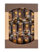 Box of cocoa sponge cake with chocolate chips, gluten-free and lactose-free 30uds Box of cocoa sponge cake with chocolate chips, gluten-free and lactose-free 30uds