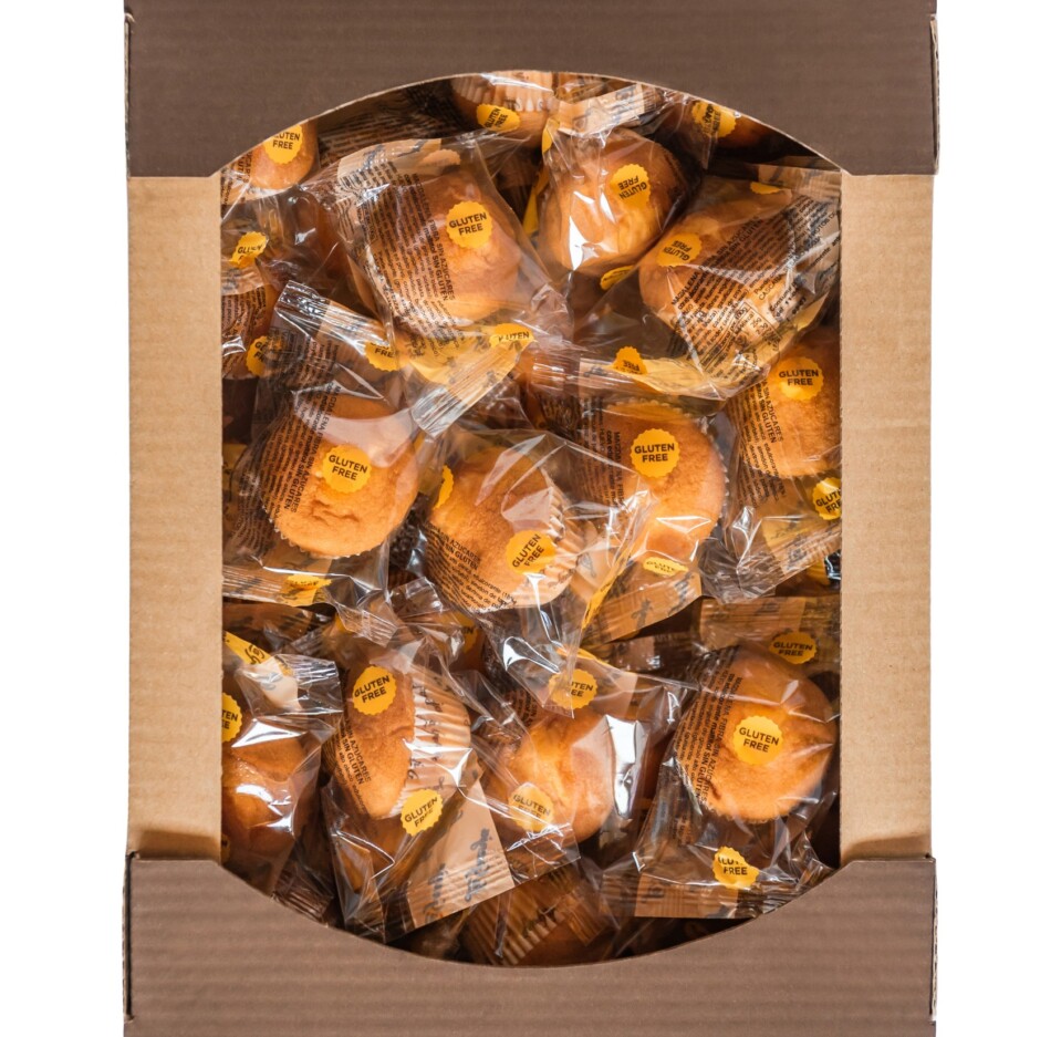 Caixa de Magdalenes fibra sense sucres, sense gluten i sense lactosa 30uds Caixa de Magdalenes fibra sense sucres, sense gluten i sense lactosa 30uds