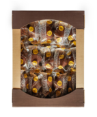 Caja de magdalenas brownie sin gluten y sin lactosa 30 uds