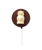 Piruleta de Chocolate Búho Halloween Piruleta de Chocolate Búho Halloween