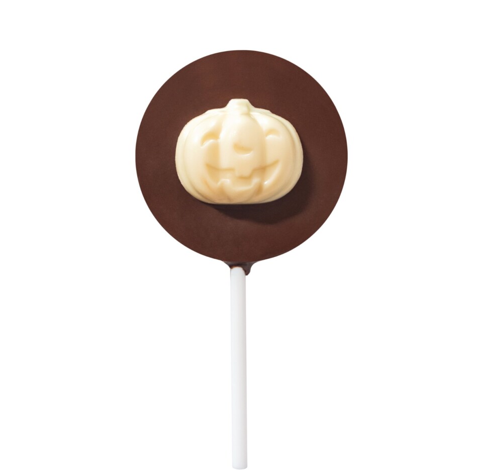Piruleta de Chocolate Calabaza Halloween Piruleta de Chocolate Calabaza Halloween