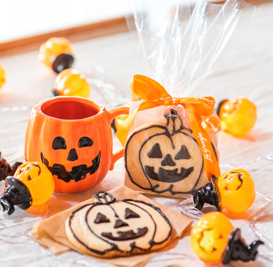Lote Tradicional de Halloween Calabaza