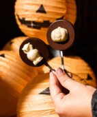 Piruleta de Chocolate Búho Halloween Piruleta de Chocolate Búho Halloween