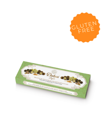 Assorted box of Dubai style chocolate bonbons