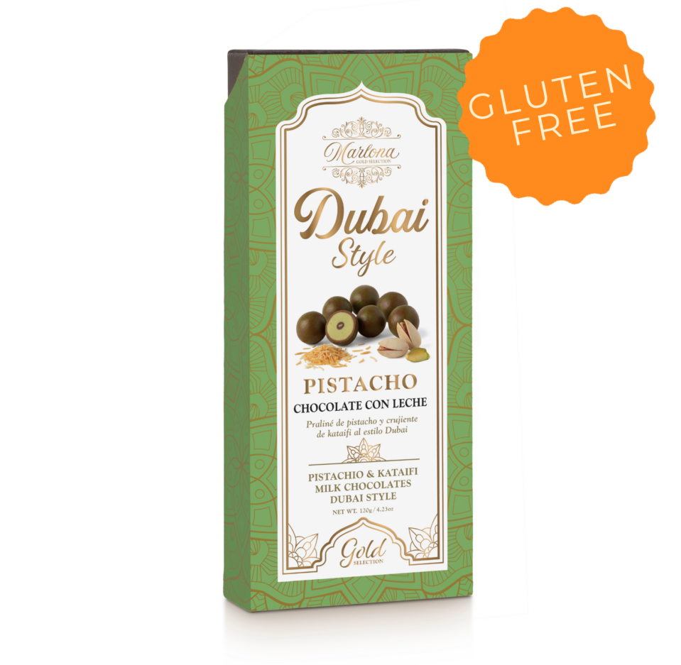 Assorted box of Dubai style chocolate bonbons Assorted box of Dubai style chocolate bonbons