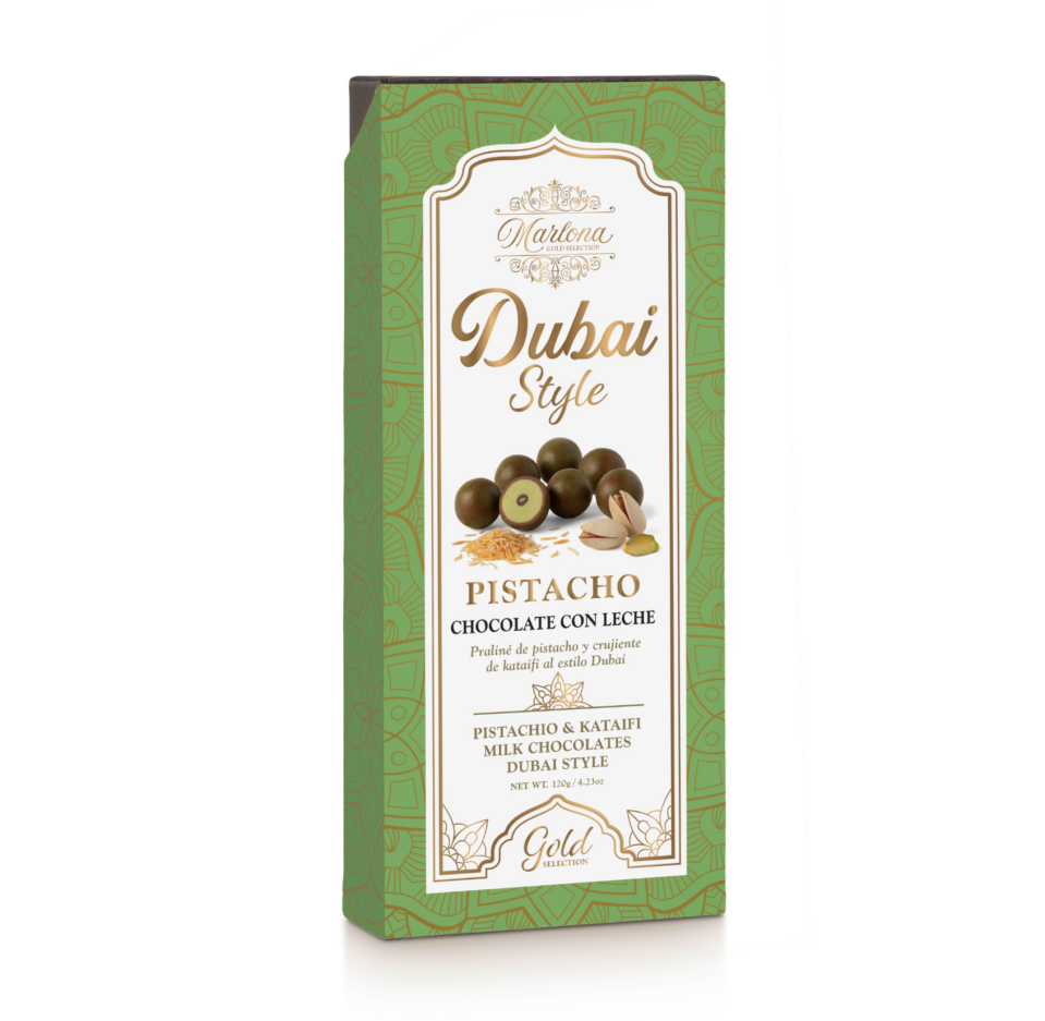 Assorted box of Dubai style chocolate bonbons Assorted box of Dubai style chocolate bonbons