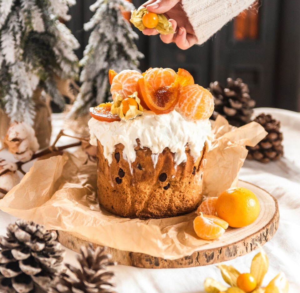 Panettone de Naranja y Pasas Panettone de Naranja y Pasas