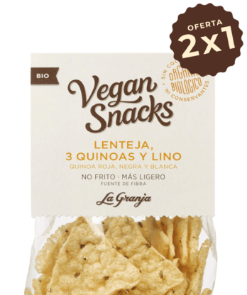 Vegan snacks lenteja