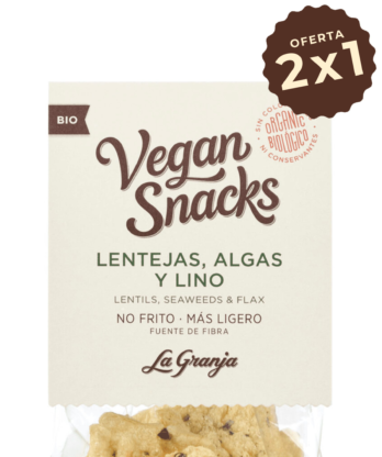 Vegan lentil snacks