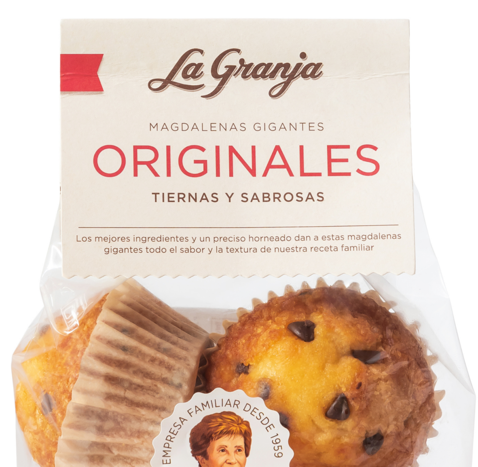Muffins géants originaux aux pépites de chocolat