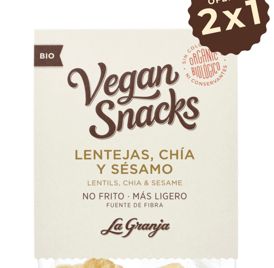 Vegan lentil snacks