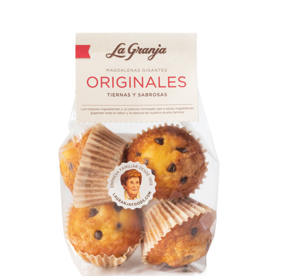 Muffins géants originaux aux pépites de chocolat
