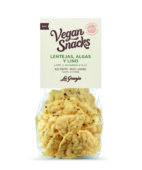 Vegan Snacks lentilles, algues et lin
