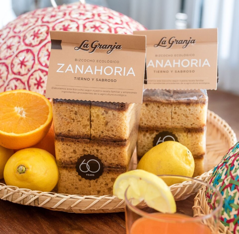 Gâteau aux carottes bio