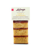 Special Cava and almond sponge cake