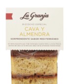 Special Cava and almond sponge cake