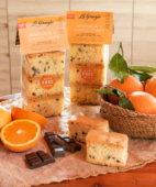 Pa de pessic taronja i xips sense sucres, sense gluten i sense lactosa 350 g.