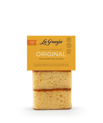 Traditional gluten and lactose free sponge cake 350 g.