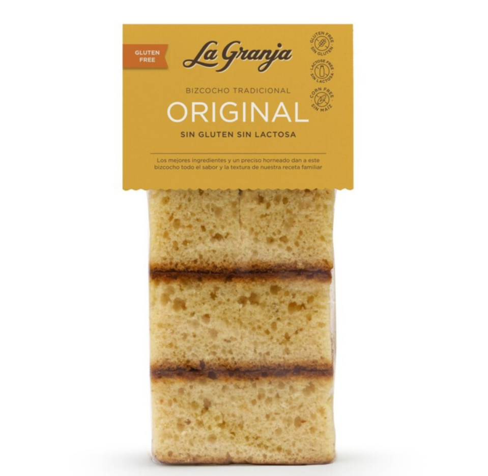 Traditional gluten and lactose free sponge cake 350 g.
