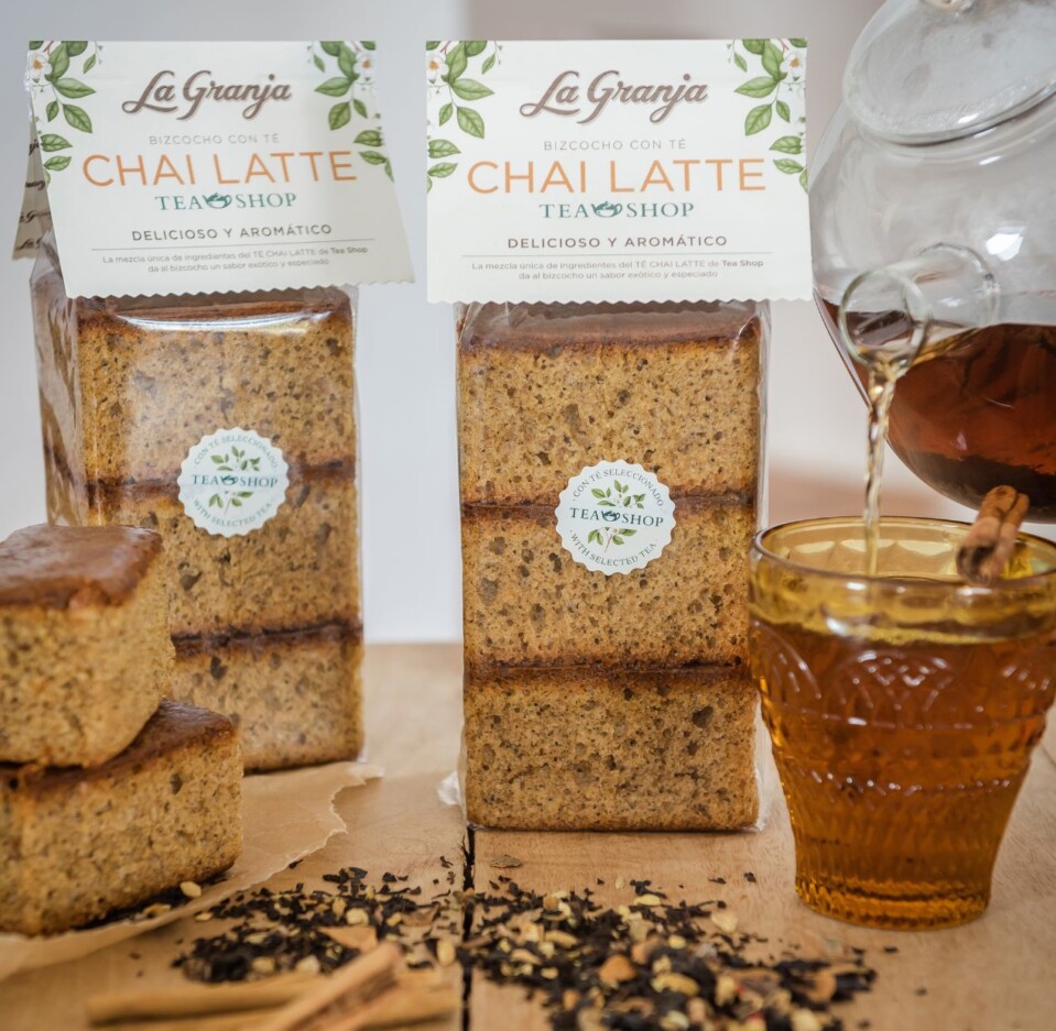 Gâteau au thé Chai Latte par Tea Shop