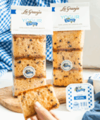 La Fageda traditional yogurt sponge cake with chocolate chips
