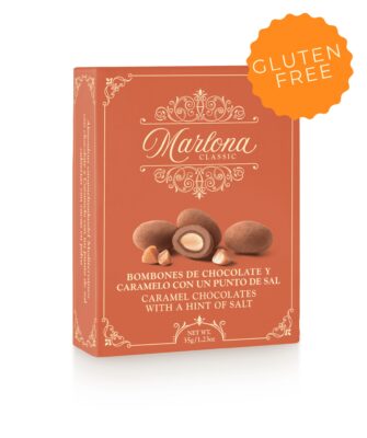 Caramel bonbons with a pinch of salt