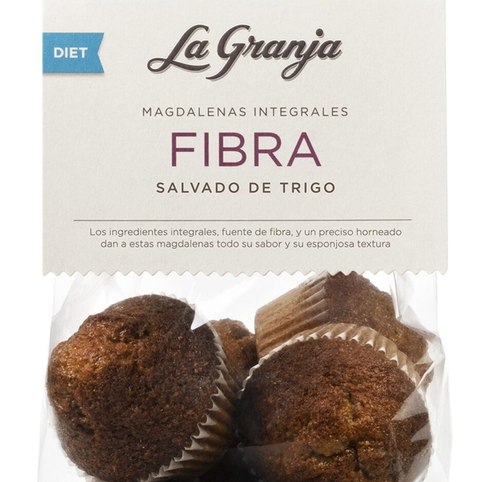 Muffins complets aux fibres