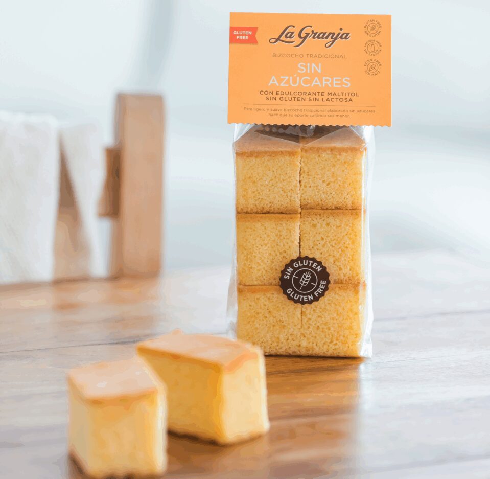 Gâteau traditionnel sans sucre avec édulcorant au maltitol, sans gluten et sans lactose 350 g. Gâteau traditionnel sans sucre avec édulcorant au maltitol, sans gluten et sans lactose 350 g.