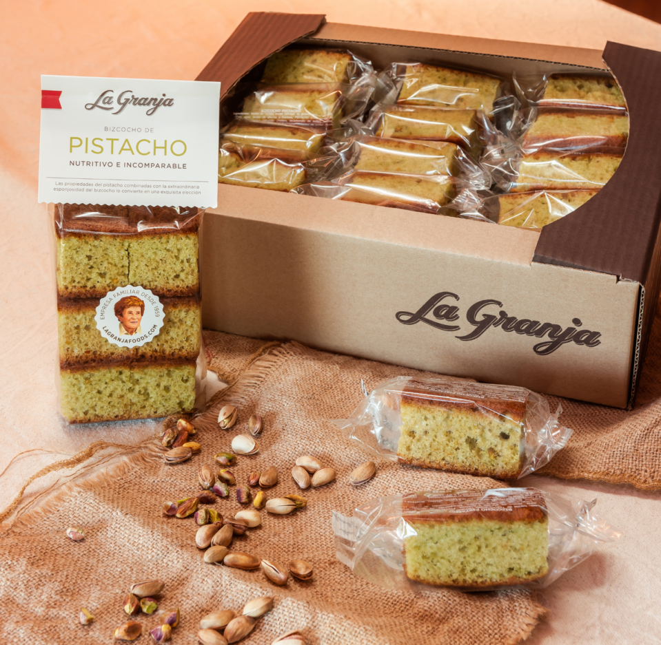 Boîte de gâteau à la pistache 30 pièces Boîte de gâteau à la pistache 30 pièces