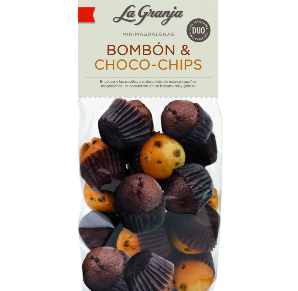 Mini muffins duo bonbon et chips de chocolat