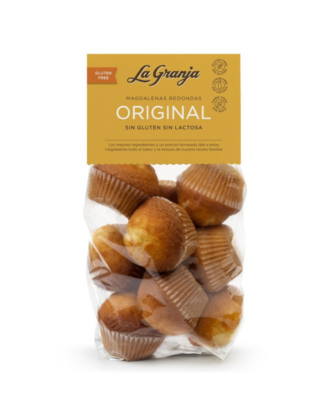 Mini original gluten-free and lactose-free fairy cakes