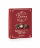 Des bonbons au café avec chocolat noir à 70 %