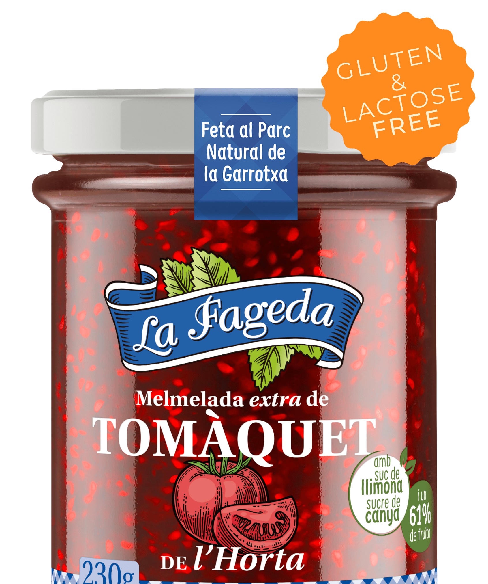 Extra tomato jam from the vegetable garden
