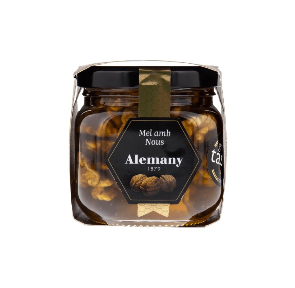 Honey with walnuts