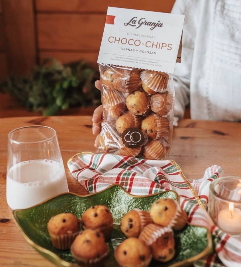 Mini muffins aux pépites de chocolat