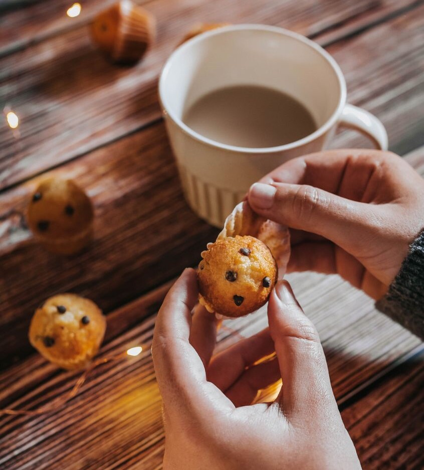 Mini muffins aux pépites de chocolat