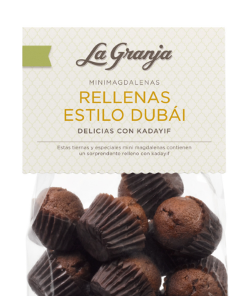 Mini-madeleines bonbon style Dubaï