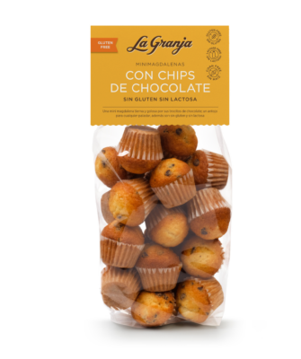 Mini original gluten-free and lactose-free fairy cakes