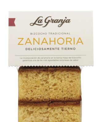 Traditional carrot sponge cake