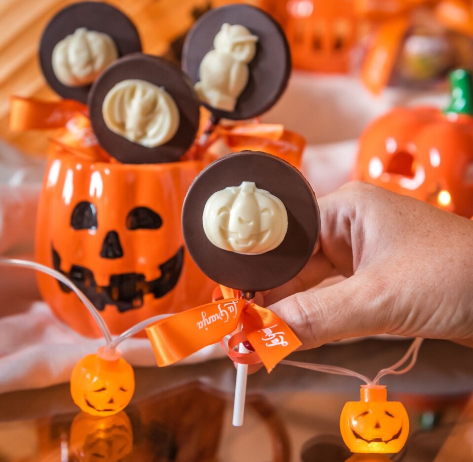 Piruleta de Chocolate Búho Halloween Piruleta de Chocolate Búho Halloween