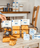 La Fageda traditional yogurt sponge cake