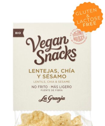 Vegan Snacks lentilles, chia et sésame