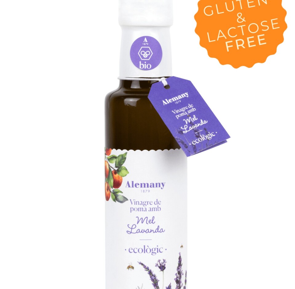 Vinagre de poma ecològic amb mel de lavanda Vinagre de poma ecològic amb mel de lavanda