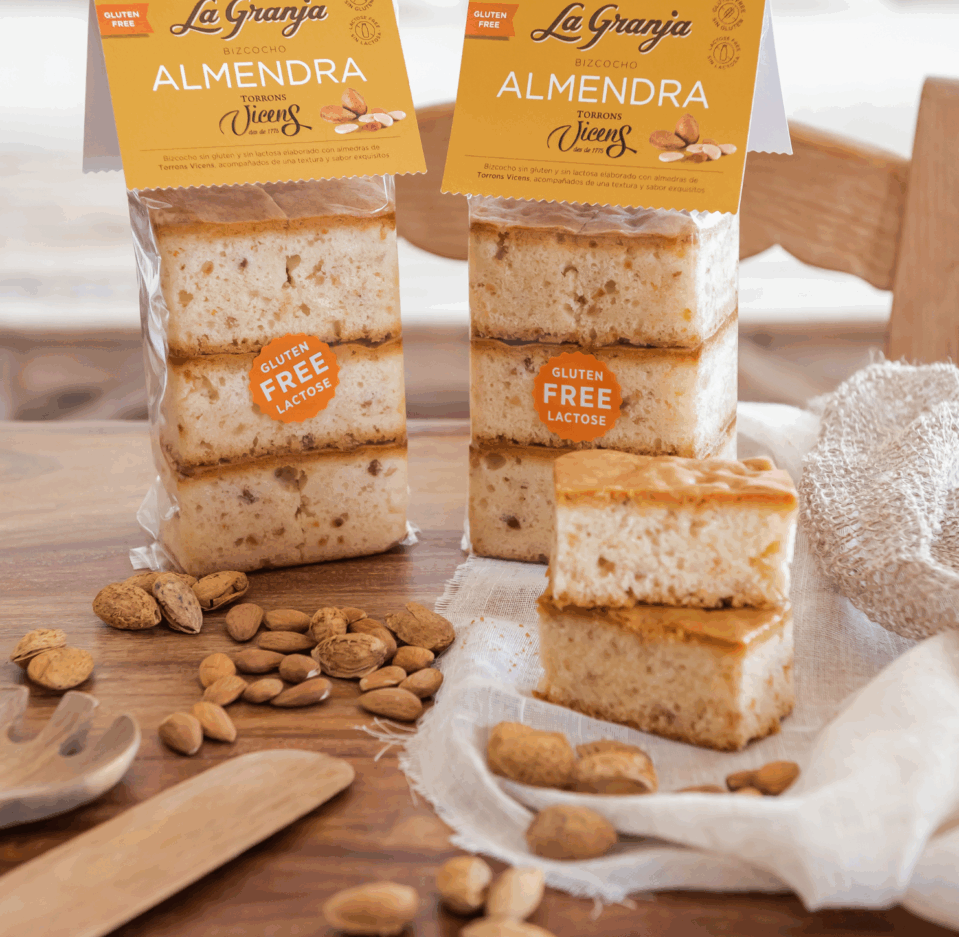 Pa de pessic d'ametlles sense gluten i sense lactosa Torrons Vicens 350 gr. Pa de pessic d'ametlles sense gluten i sense lactosa Torrons Vicens 350 gr.