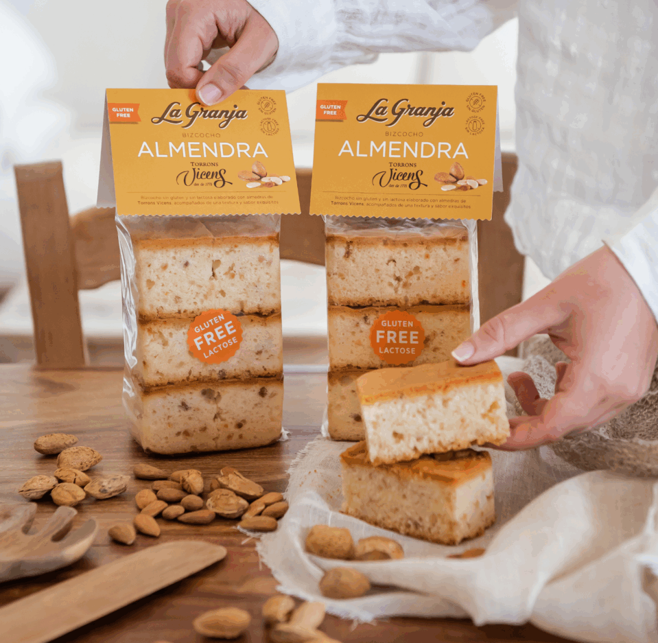 Pa de pessic d'ametlles sense gluten i sense lactosa Torrons Vicens 350 gr. Pa de pessic d'ametlles sense gluten i sense lactosa Torrons Vicens 350 gr.